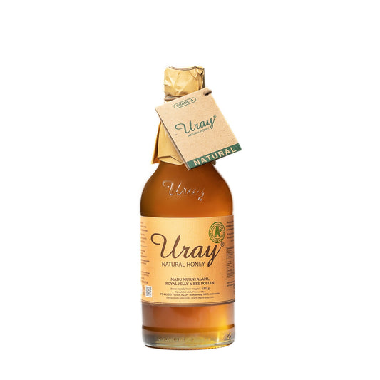 Madu Uray Natural Grade A+ 450g (New Bottle 2023)