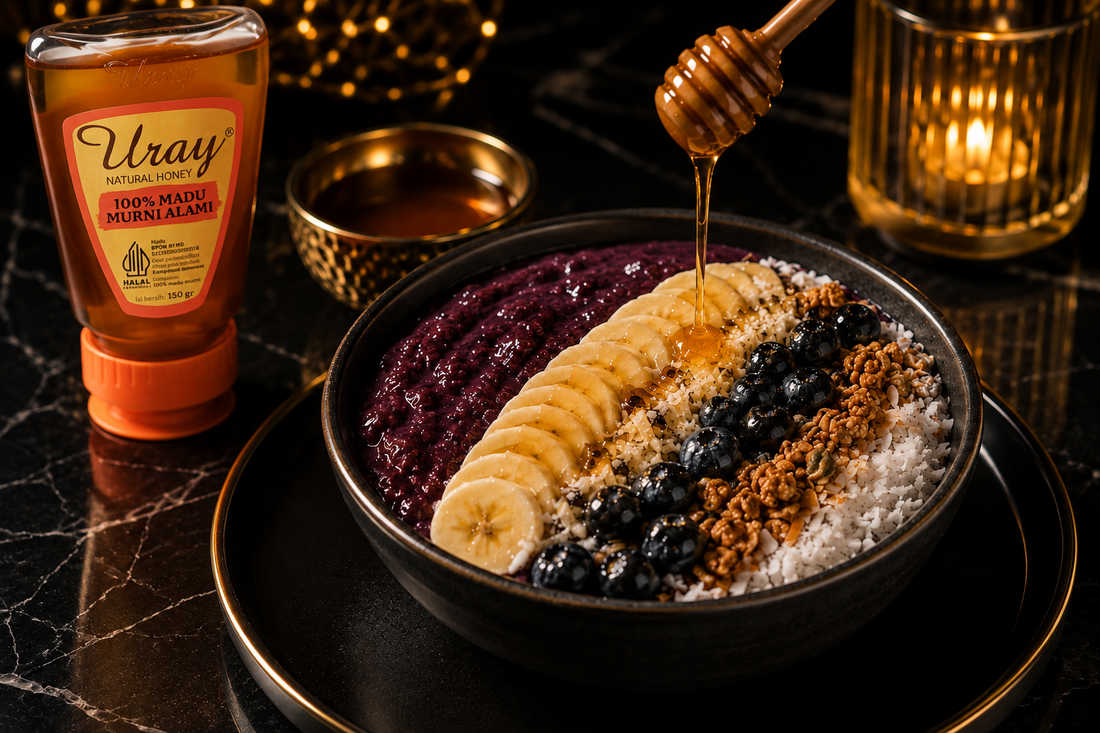 Honey Acai Bowl: Sarapan Segar dan Menyehatkan dengan Madu