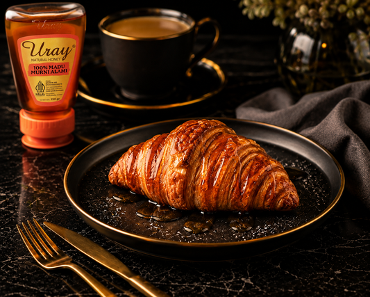 Honey Butter Caramelized Croissant: Croissant Renyah dengan Madu